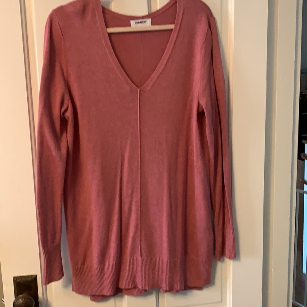 Old Navy Pink Tunic sweater